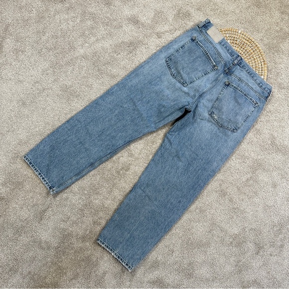 Everlane Women’s The Relaxed Straight Fit Jeans Organic Cotton in Light Wash 31 - Picture 5 of 14